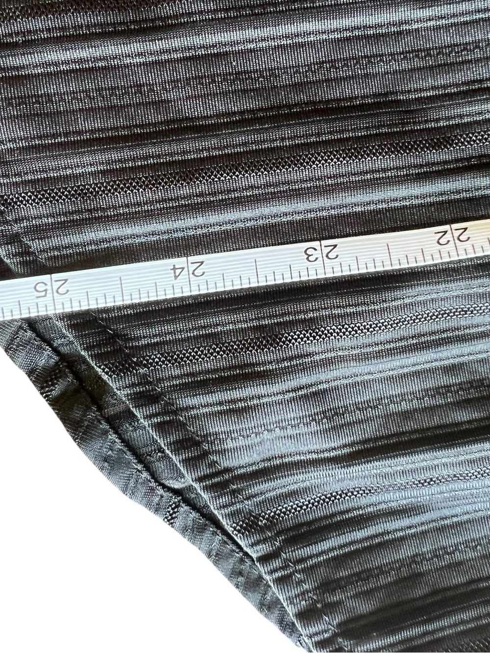 Express Women's Black Striped Button-Up Shirt size large - Picture 8 of 8